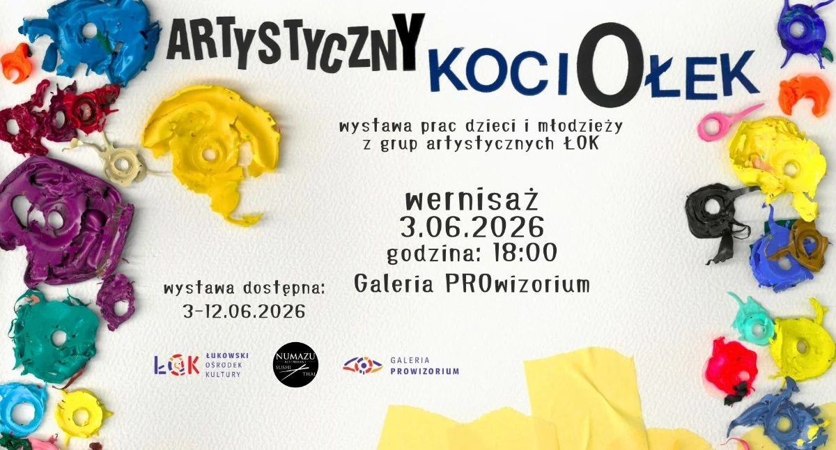 Wernisaż prac dzieci „Artystyczny kociołek