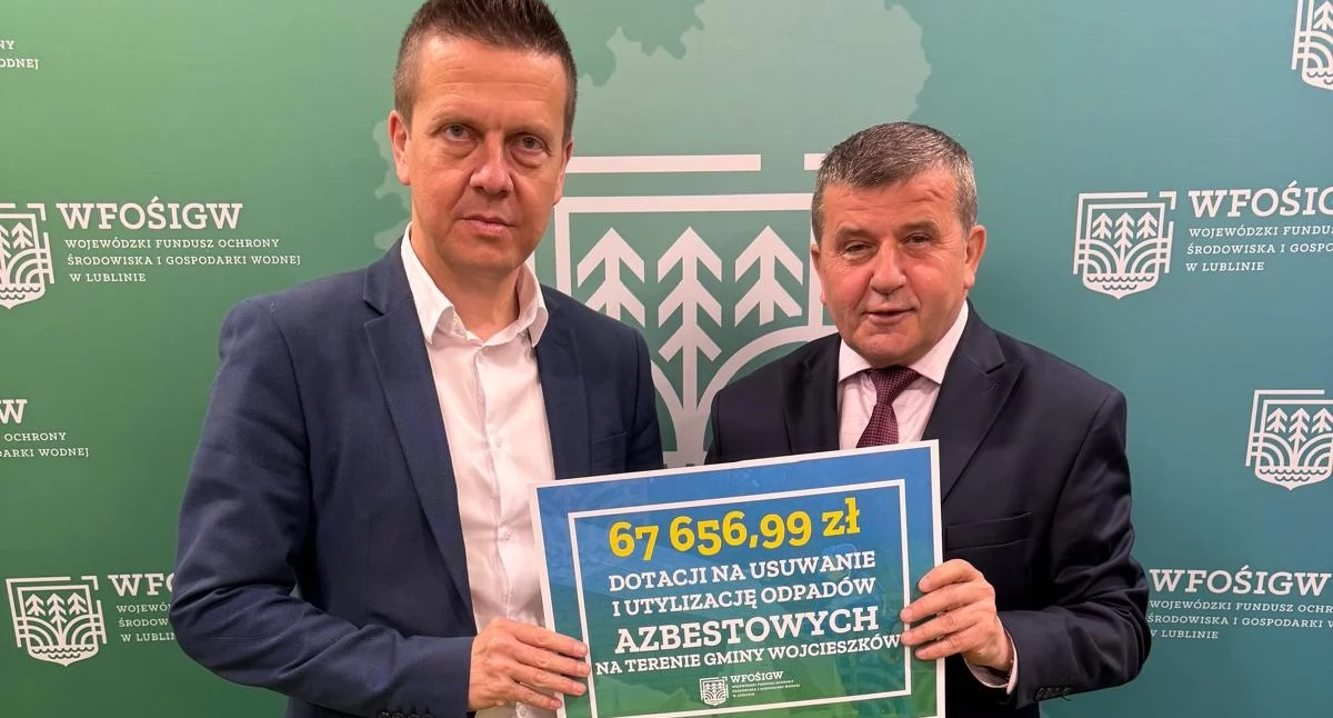 Gmina Wojcieszków walczy z azbestem. Są fundusze na usunięcie eternitu