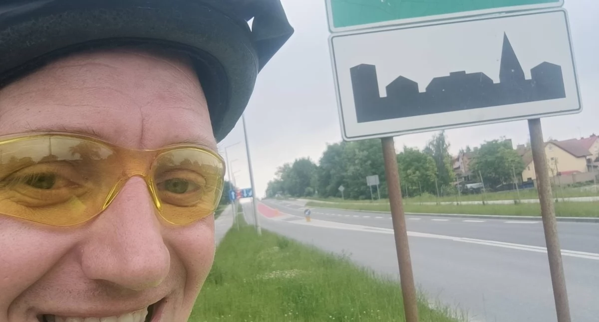 300 km w jeden dzień! Niezwykły wyczyn rowerzysty z Wojcieszkowa
