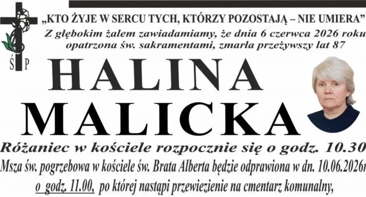 Odeszła Halina Malicka. Przez lata uczyła w łukowskiej „Czwórce”