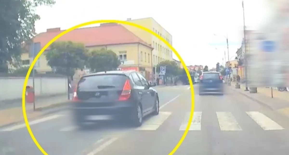 Brawura na drodze kosztowała 19-latka prawie 2,5 tys. złotych i 31 punktów karnych (WIDEO)