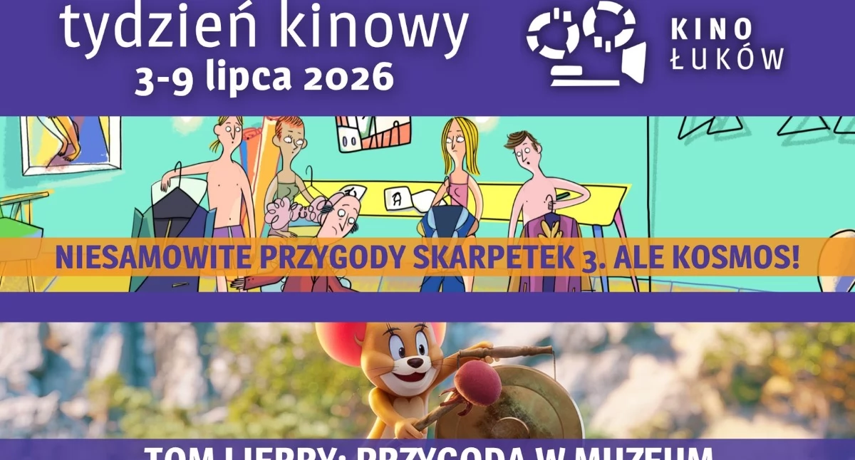 Repertuar Kina Łuków 3-9 lipca 2026 Toy Story 5 Mandalorian i Grogu Backrooms i Pavarotti