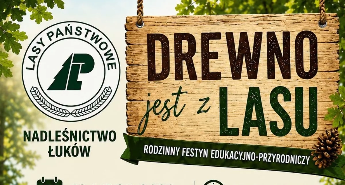 Leśne atrakcje w środku miasta. Nadleśnictwo Łuków zaprasza na rodzinny festyn