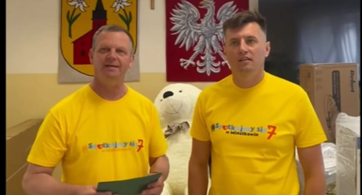 Ponad 300 kg mięsa na grilla, tysiące złotych i vouchery. Tona dobra leci do Miastkowa! Wspiera ich też powiat