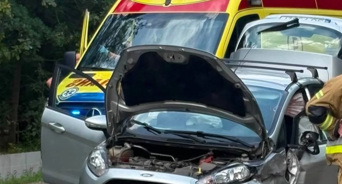 Wypadek na trasie Łuków - Siedlce. Droga krajowa nr 63 była zablokowana. 