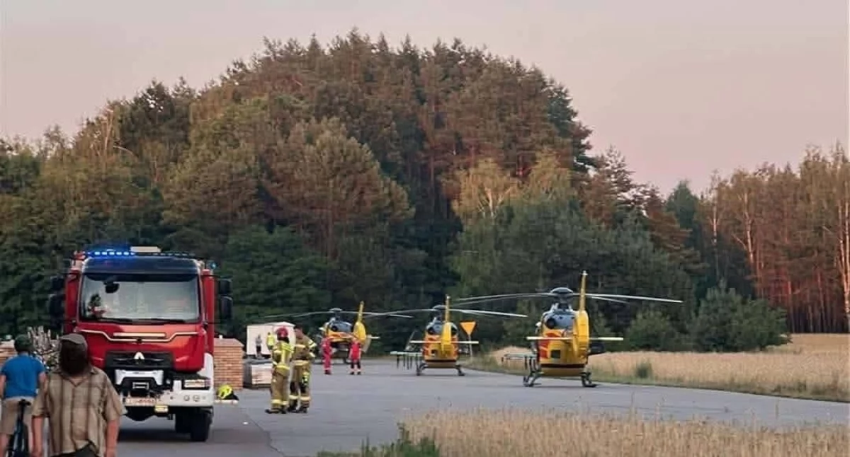NOWE FAKTY! Tragedia w powiecie łukowskim. Matka i 2-letni chłopiec w ciężkim stanie