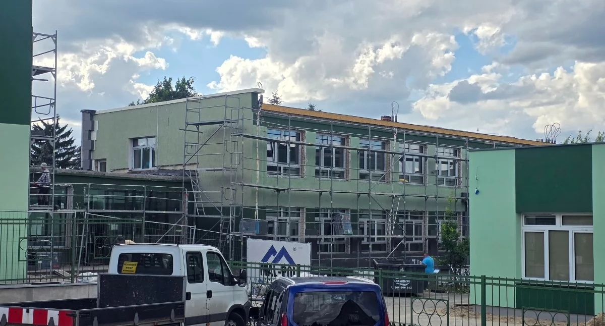 „Dwójka” zmieni się nie do poznania. W łukowskiej SP nr 2 trwa duży remont