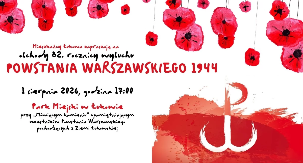 Łukowskie obchody 82. rocznicy wybuchu Powstania Warszawskiego 1944