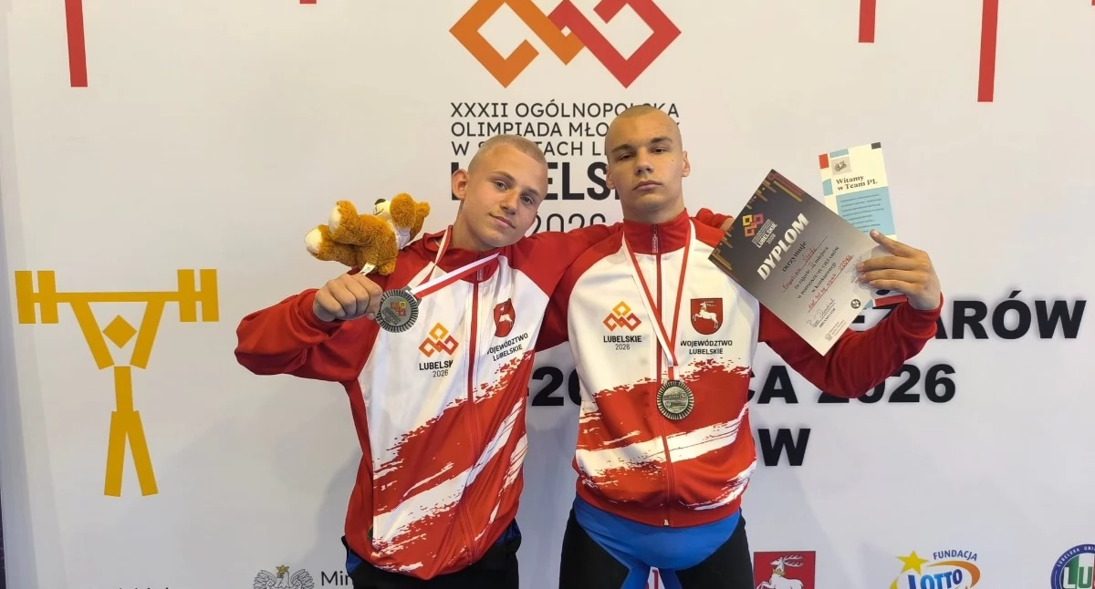Dwa srebra dla Olimpijczyka Łuków. Paweł Młynarczyk i Krystian Śledź wicemistrzami Polski
