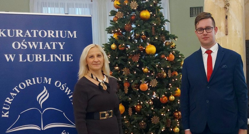 ŁUKÓW. Kamil Ręcławowicz  laureatem konkursu 