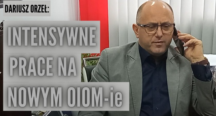 ŁUKÓW. Remonty w szpitalu. Nowy Oddział Intensywnej Opieki Medycznej na finiszu. (WIDE0) 