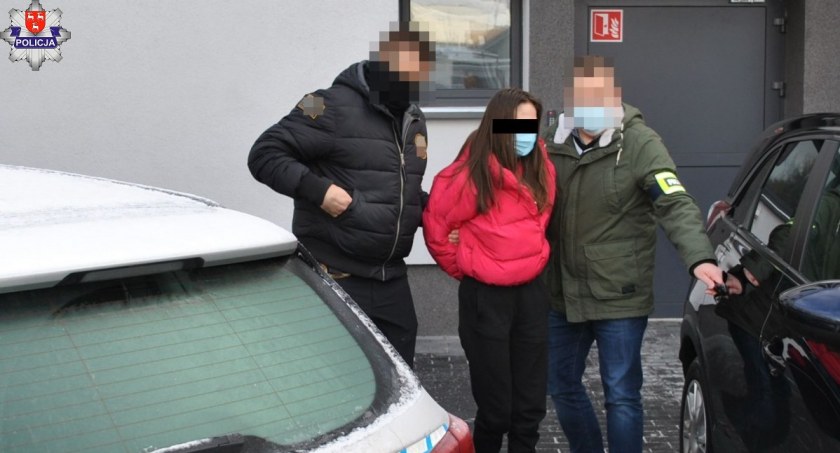 ŁUKÓW. 20-letnia kobieta z narkotykami. Sąd ją aresztował 