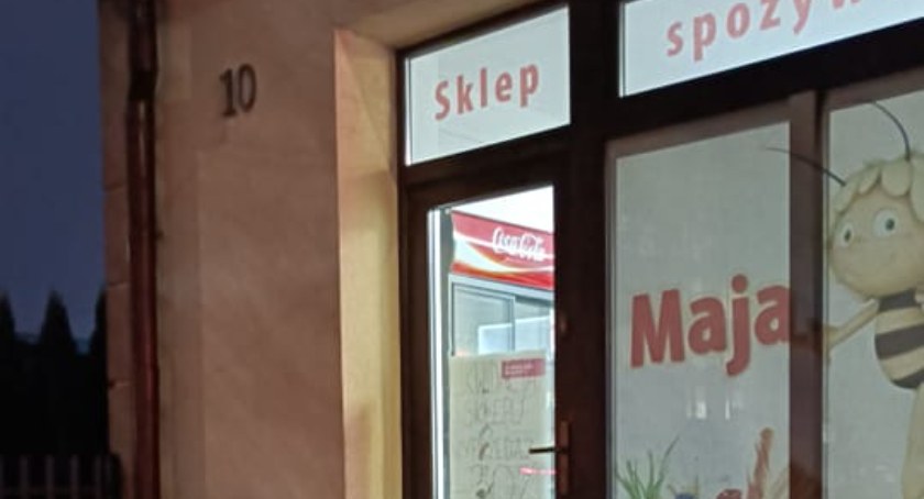 ŁUKÓW. Sklep 