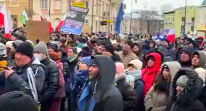 REGION. Protest w Lublinie. 