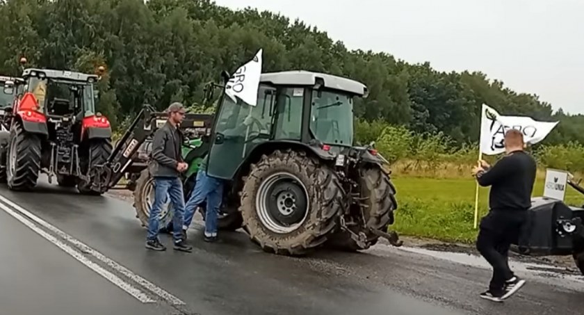 Protest rolników. Traktory przejadą przez Łuków
