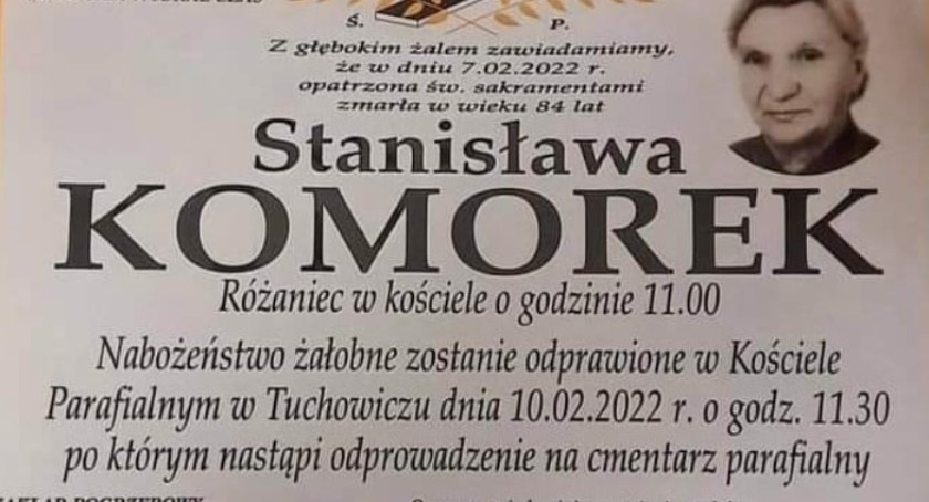 Zmarła Stanisława Komorek. Przez wiele lat sekretarz gminy Stanin 
