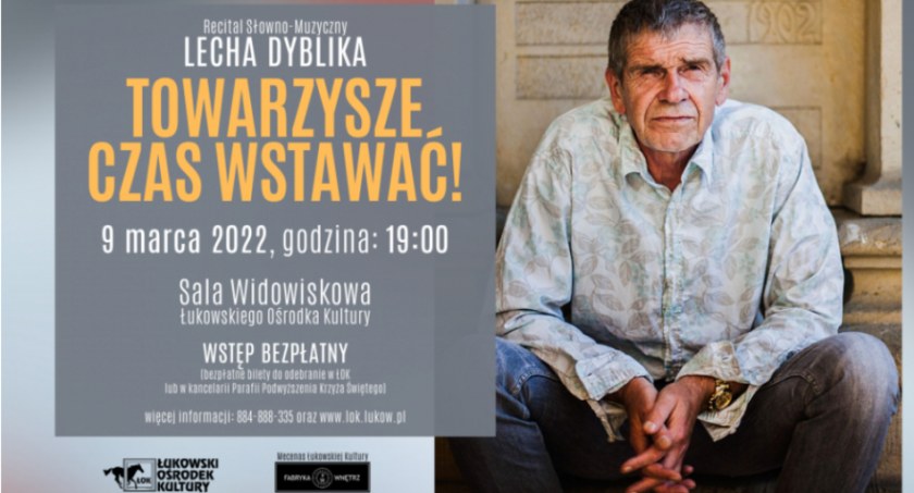 Recital słowno-muzyczny Lecha Dyblika