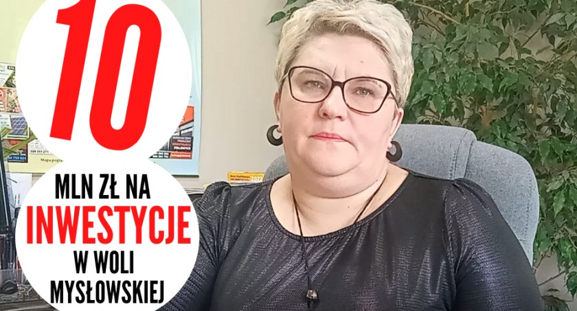10 milionów na inwestycje. Rekordowy budżet gminy Wola Mysłowska (WIDEO)