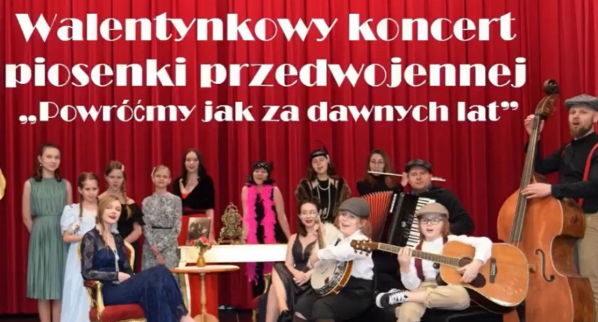 Piękny Koncert Walentynkowy w wykonaniu dzieci i młodzieży z gminy Stoczek  