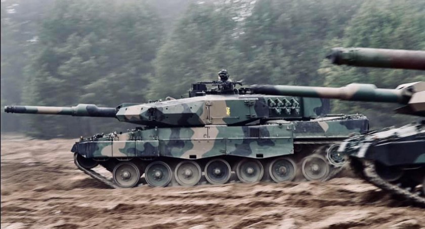 Czołgi Leopard ruszają na poligon. Czy to inwazja?