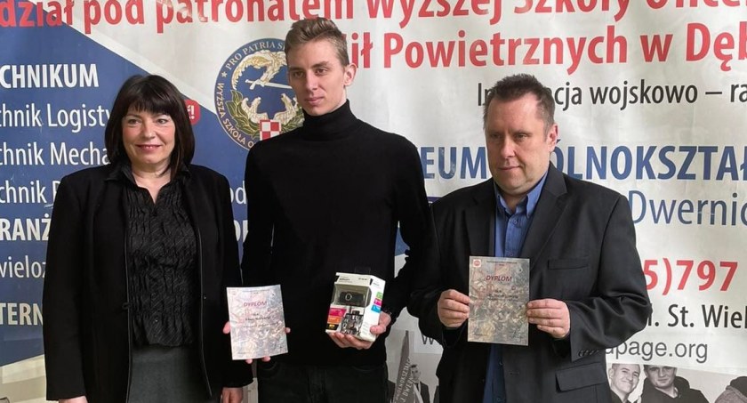 Adam Wideński  trzeci w kraju w Konkursie Historycznym 