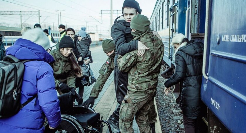 1500 żołnierzy WOT wspiera uchodźców z Ukrainy