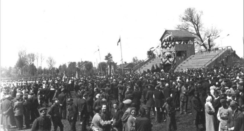 Tak kiedyś wyglądał stadion Orląt Łuków