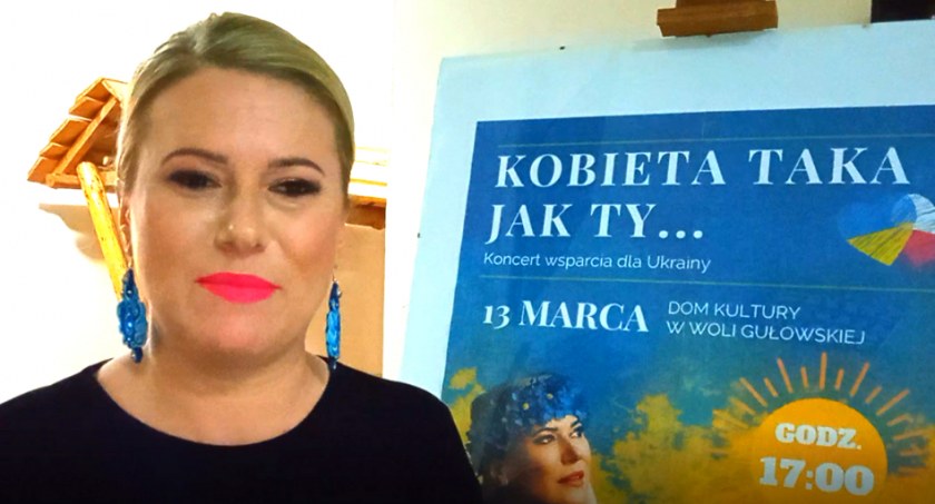 Dzień Kobiet w gminie Adamów. Występ Marleny Uzięgło i pomoc Ukrainie 