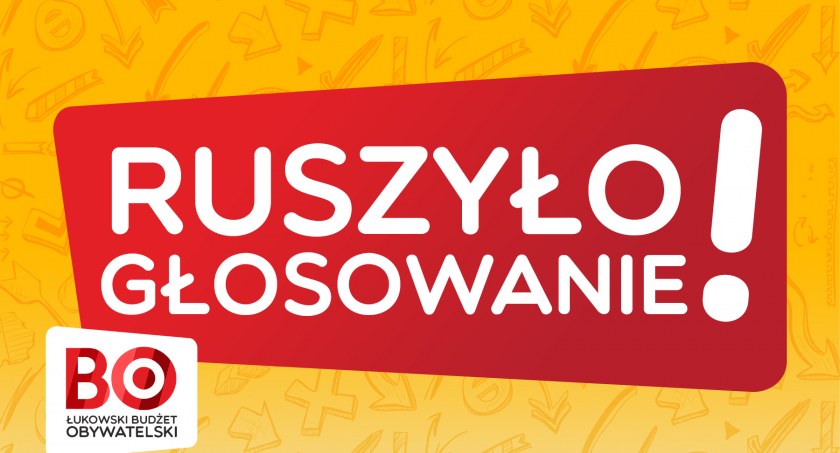 Łuków: Ruszyło głosowanie na projekty budżetu obywatelskiego!