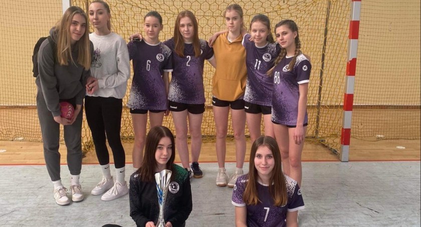 Szczypiornistki z łukowskiej 