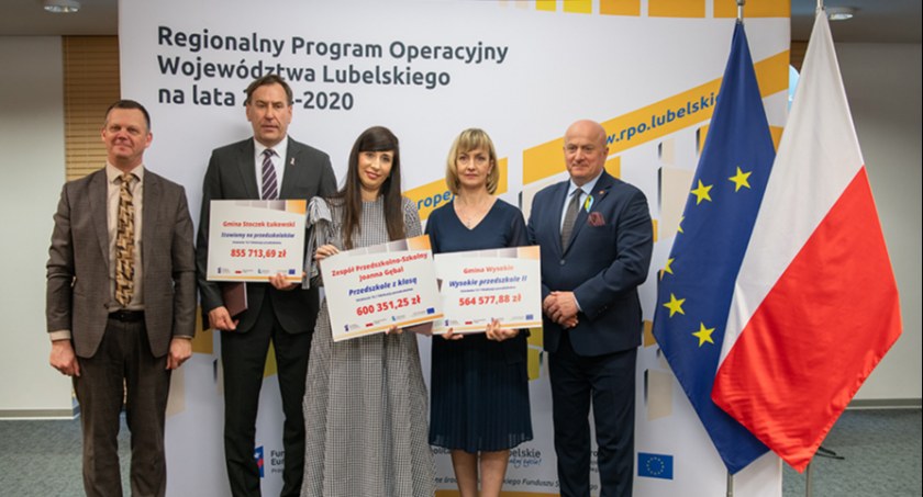 Fundusze unijne na nowe miejsca dla przedszkolaków. Skorzysta Gmina Stoczek Łukowski 