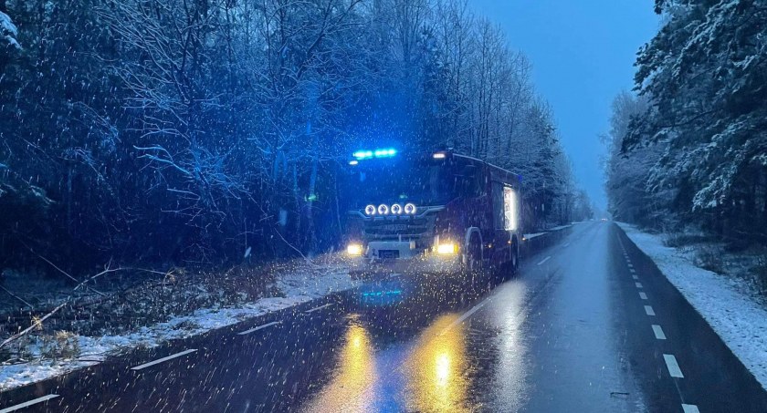 Załamanie pogody. Strażacy mają sporo pracy 