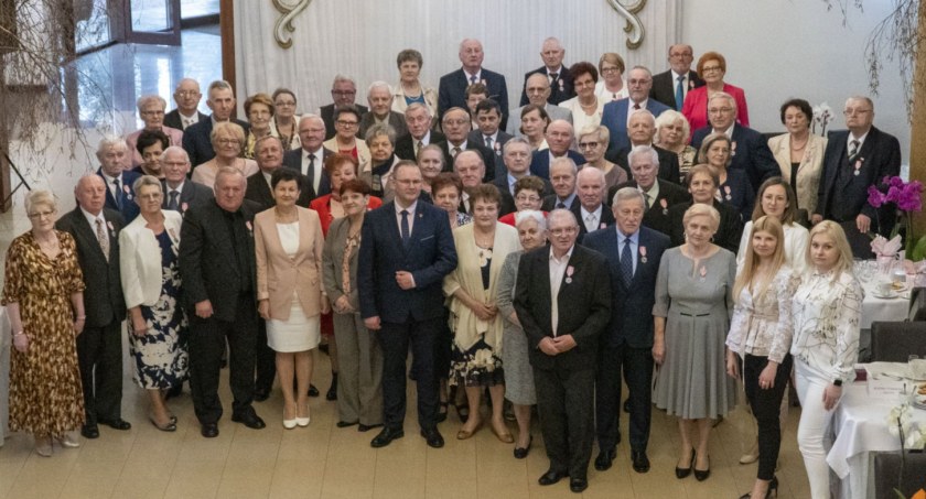 Pary z Łukowa świętowały 50- lecie pożycie małżeńskiego 