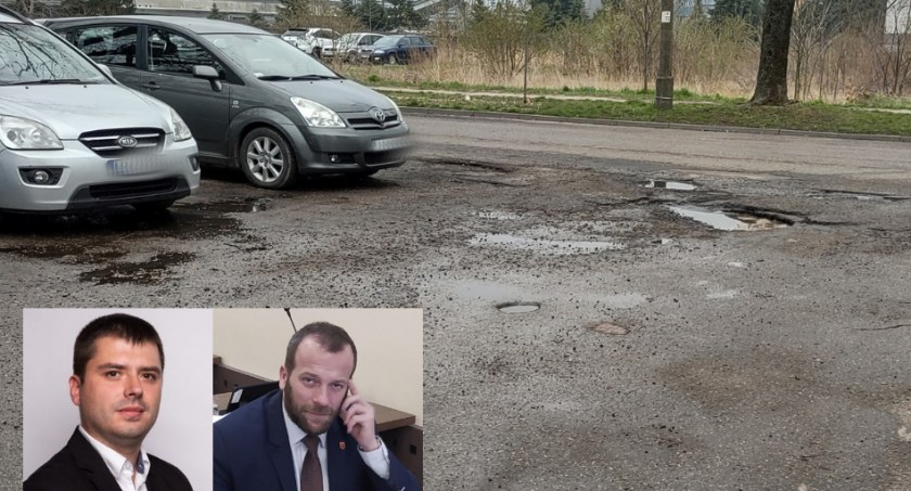 Radni piszą do PKP: Naprawcie kładkę i wyremontujcie parkingi przed dworcem kolejowym 
