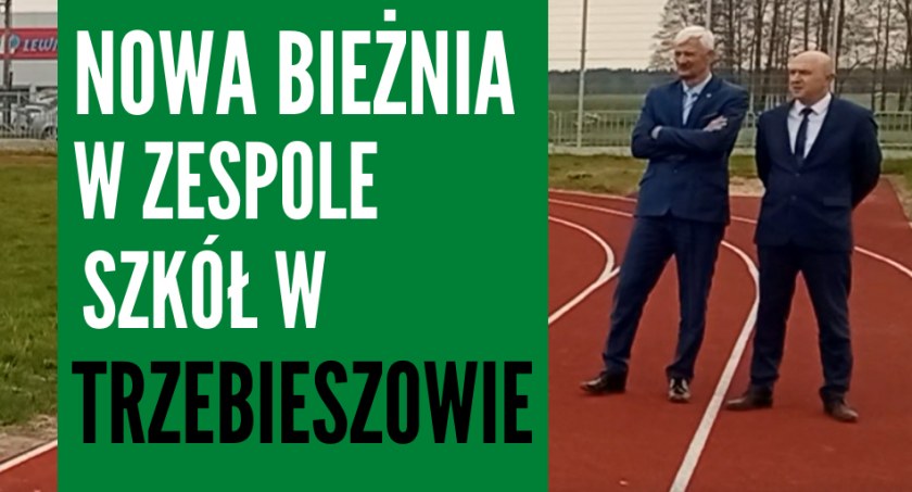 Pięknieje Zespół Szkół w Trzebieszowie. Remont hali i nowa bieżnia 