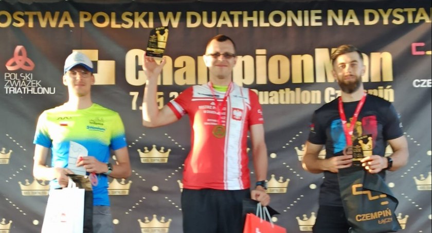Paweł Młodzikowski Mistrzem Polski w Duathlonie w swojej kat. wiekowej  (ZDJĘCIA)