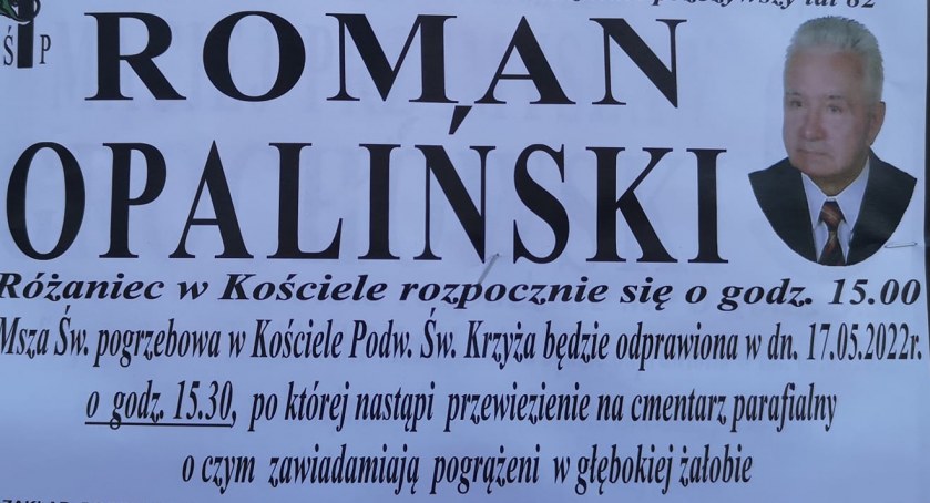 Odszedł Pan Roman Opaliński. Przez wiele lat uczył muzyki w SP 1 w Łukowie 