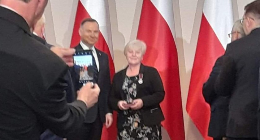 Zofia Mikusek uhonorowana przez Prezydenta 