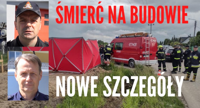 Śmierć na budowie. Nowe szczegóły. Ofiara miała 26 lat  (NOWE WIDEO)
