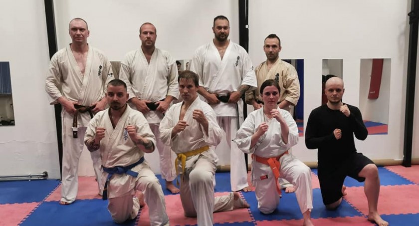 Łukowski mistrz karate Paweł Głowacki trenuje z najlepszymi 