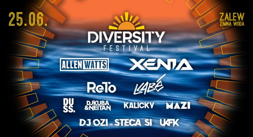 Diversity Festiwal nad zalewem Zimna Woda