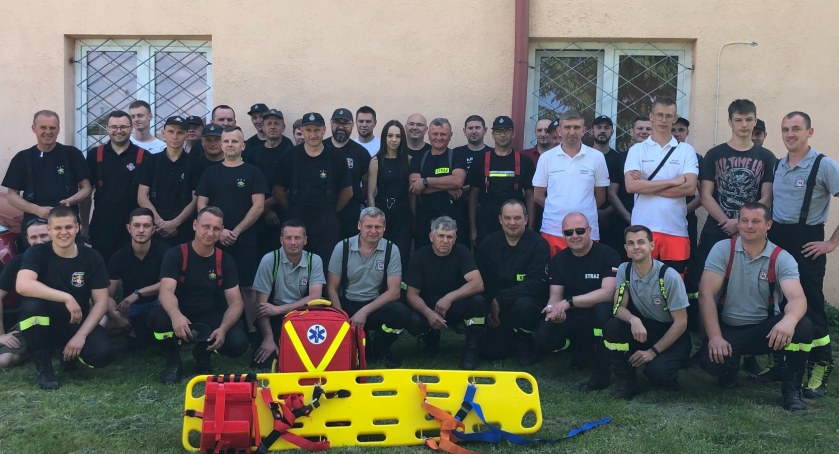 40 strażaków już po szkoleniu. W gminie Wojcieszków jest bezpieczniej 