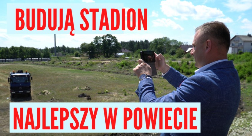 Budują nowy stadion. Będzie najlepszy w powiecie łukowskim 