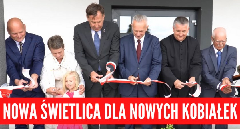Nowa świetlica dal Nowych Kobiałek. Mieszkańcy pękają z dumy (WIDEO + ZDJĘCIA)