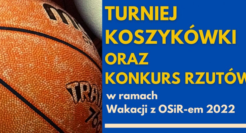 Wakacyjny turniej koszykówki w Łukowie