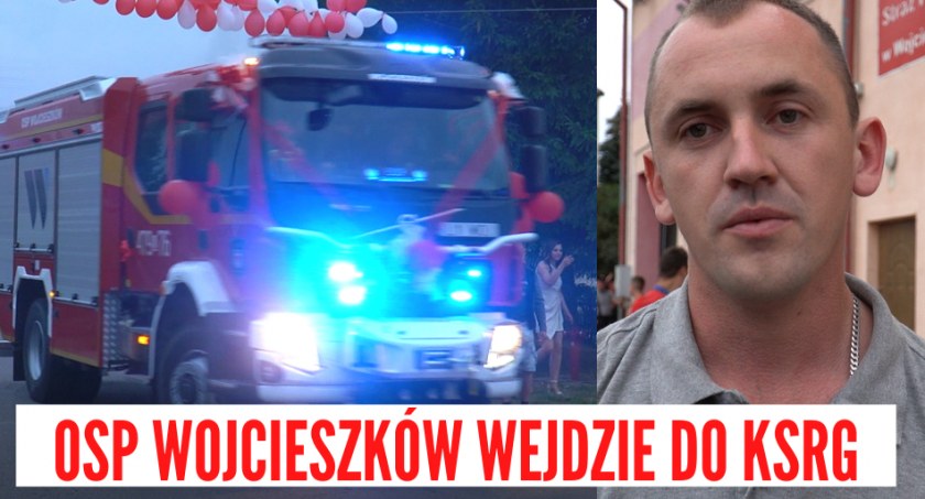 Nowy wóz dla OSP Wojcieszków. Mamy rozmowę z prezesem 