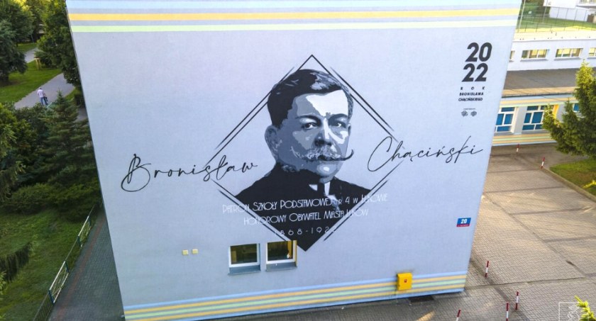 Nowy mural w Łukowie. Robi wrażenie (ZOBACZ FILM)