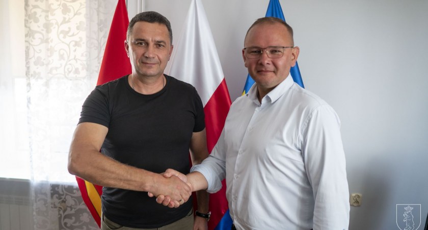 Delegacja z ukraińskiej Baranówki odwiedziła Łuków. Ważne gesty 