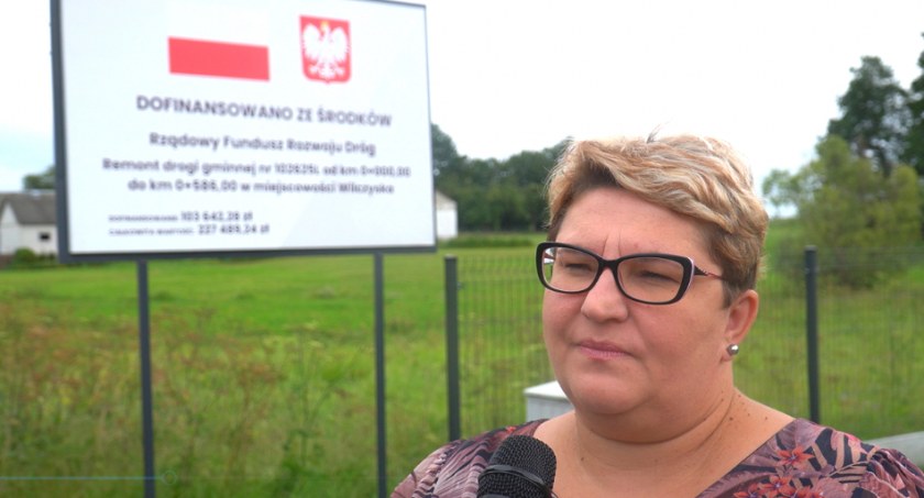 Gmina Wola Mysłowska inwestuje w drogi. Mieszkańcy są zadowoleni  (WIDEO)