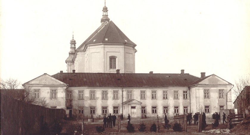  Łuków - budynek gimnazjum męskiego